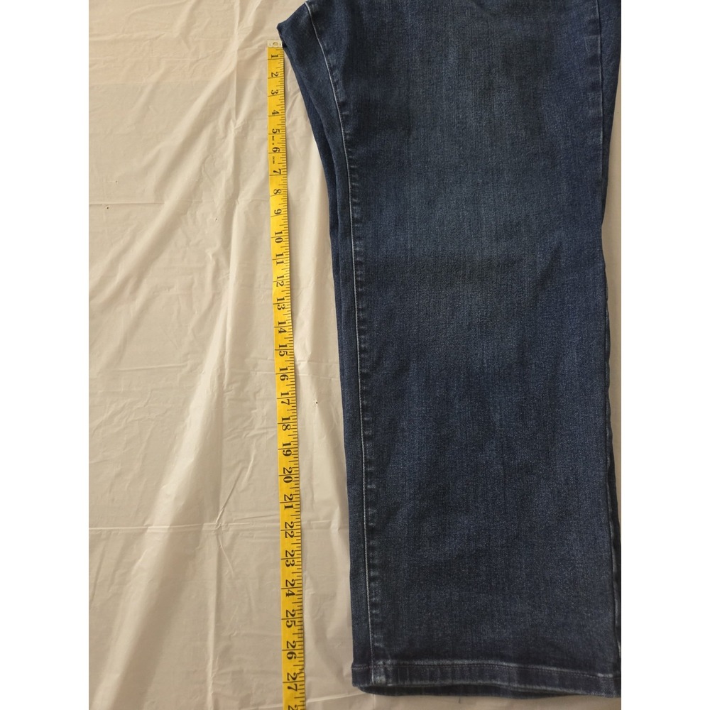 Lane Bryant High Rise Curvy Fit Straight Jeans Womens 24 S - Picture 7 of 8